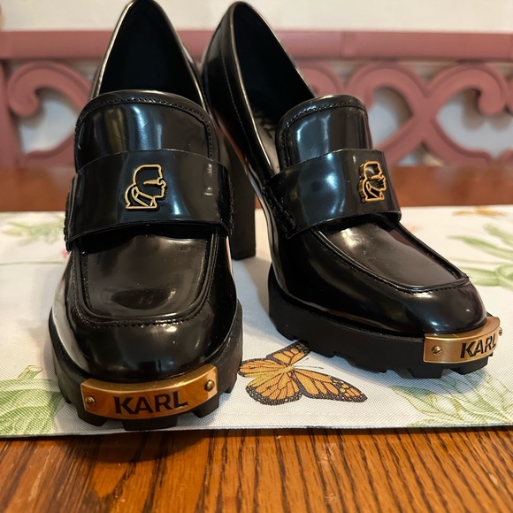 Karl Lagerfield high heels